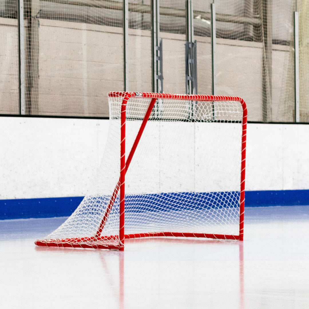 Eishockey Tore – 1,8m x 1,2m – wählen Sie zwischen Regelung- und professionelles Tor (Stahlrahmen 3,