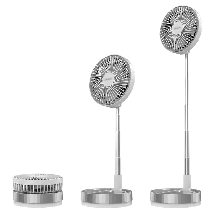 Cecotec Standventilator EnergySilence 800 FoldAir Portable Control. 7200 mAh Akku, 8 Zoll, Faltbar u