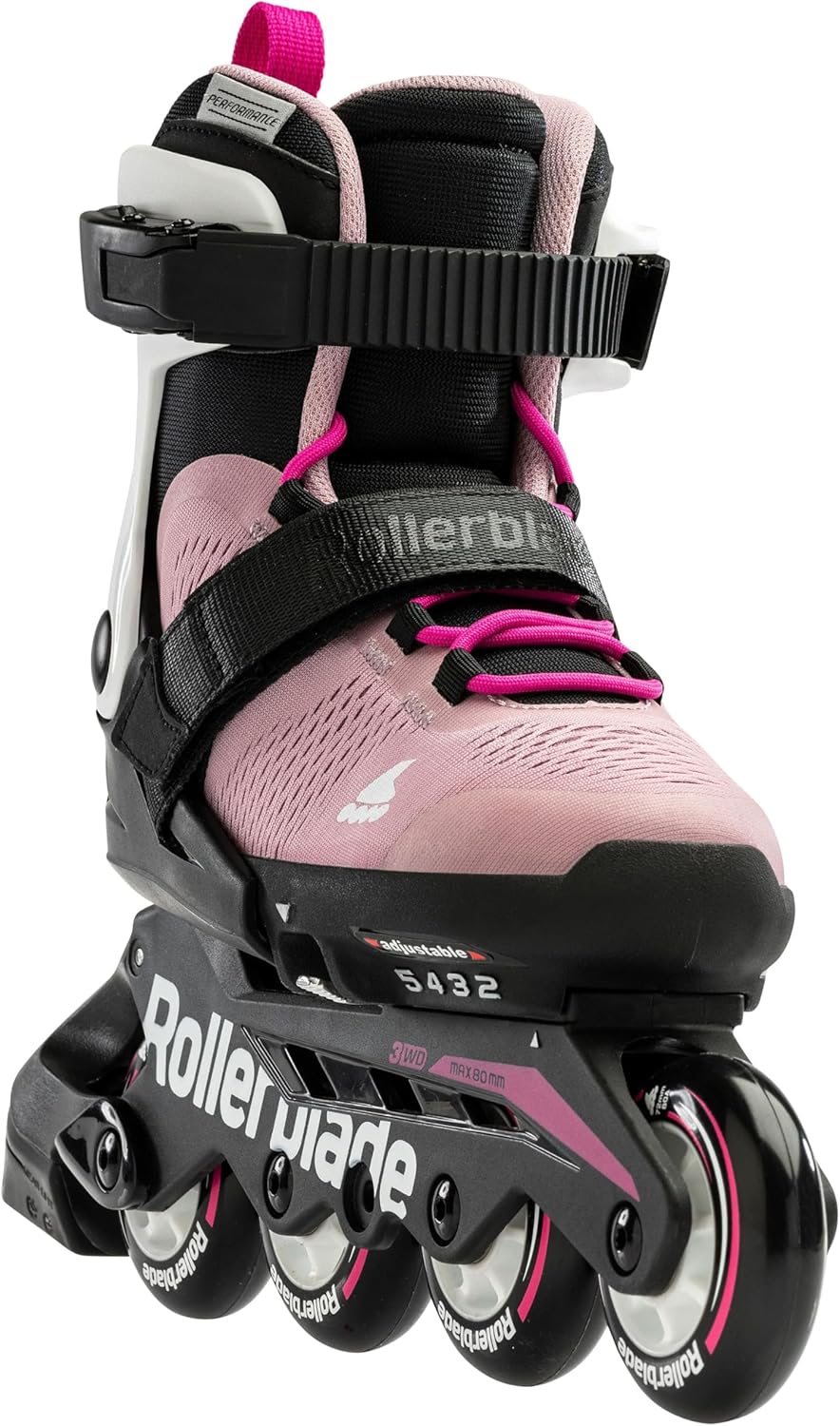 Rollerblade Unisex Jugend Microblade Inline Skates 23 Rosa/Bianco, 23 Rosa/Bianco