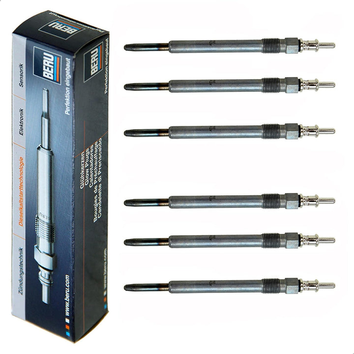 6x Original BERU Glühkerze Glühkerzen GN003