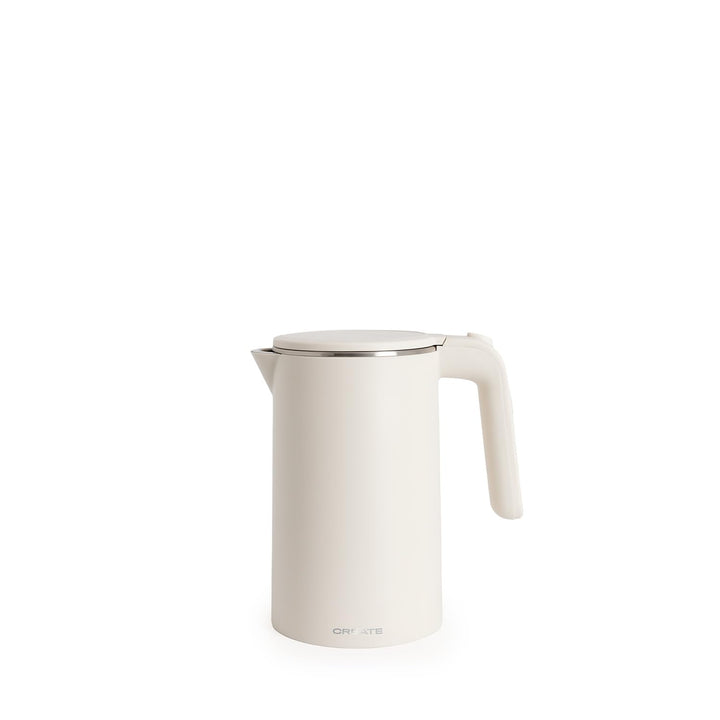 CREATE/KETTLE STUDIO PRO/Elektrischer Wasserkocher 1L Cremeweiss/Temperaturregelung, Warmhaltefunkti