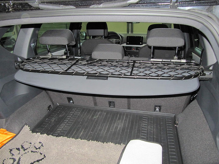 ERGOTECH Trennnetz Trenngitter kompatibel mit SEAT Tarraco (ab BJ 2019), RDA65-S8, für Hunde und Gep