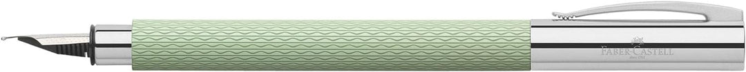Faber-Castell 147012 - Füller Ambition OpArt, Feder EF, mint green, 1 Stück