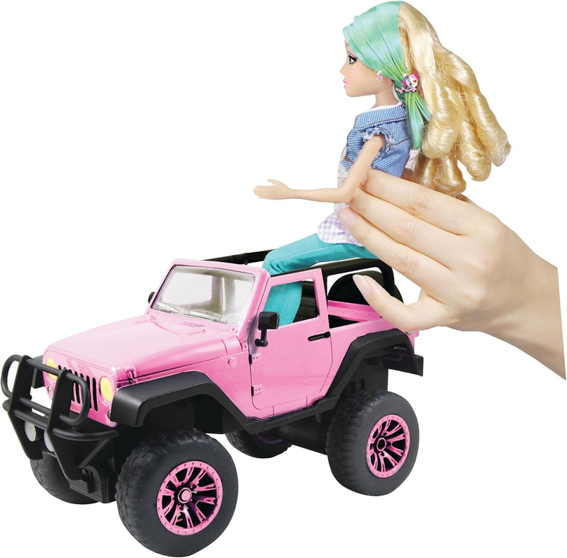 Dickie Toys 251106003 RC Jeep Wrangler, RC SUV Girlmazing, Ferngesteuertes Auto, RC Auto, Spielzeuga