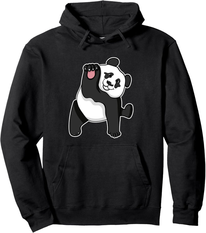Lustige Panda Illustration Liebesgeschenk Liebe Pandas Pullover Hoodie