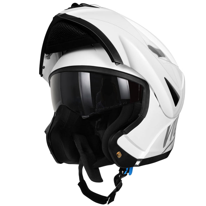 Westt Motorradhelm Herren Damen Integralhelm Klapphelm Flip-up Motorrad Jethelm Chopper Mofa Moped R