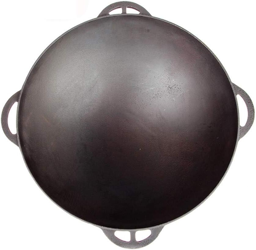 Kasan | Gusseisen | mit Deckel | Kazan | Wok | Asia Topf | Feuertopf | Kasan Plov | Plow | Beschbarm