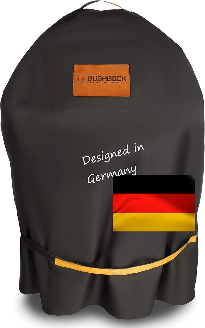 BUSHBOCK® Premium Cover Grillabdeckung für Kugelgrills mit Ø bis 62cm - u.a. für Weber 47/57cm - Abd