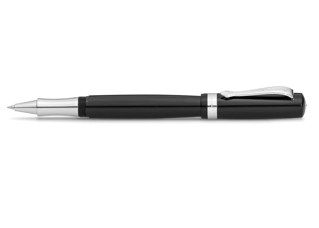 Kaweco STUDENT Rollerball schwarz I Neuste Technik aus Gel-Mine &amp; Keramikkugel I Minen-Roller aus Ed