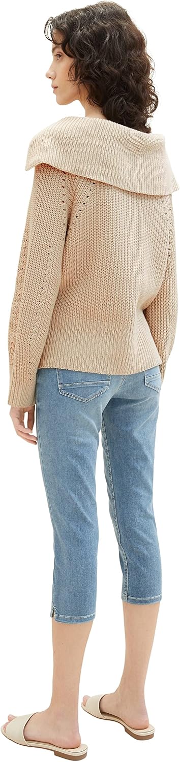 TOM TAILOR Damen Kate Capri Jeans