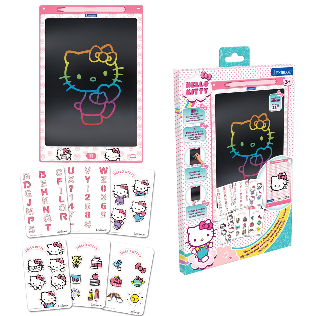 Lexibook, Hello Kitty, Zaubertafel, künstlerisches und kreatives Spielzeug für Mädchen und Jungen, m