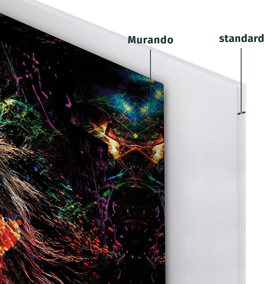 murando - Bilder Tiere 120x80 cm Vlies Leinwandbild 1 tlg Kunstdruck modern Wandbilder XXL Wanddekor