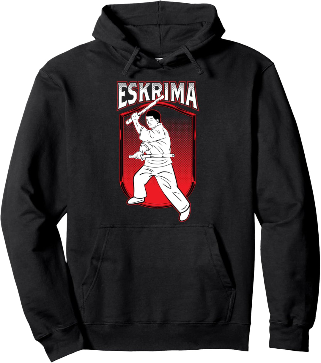 Kali Kampfsport Escrima Eskrimador Filipino Martial Art Pullover Hoodie