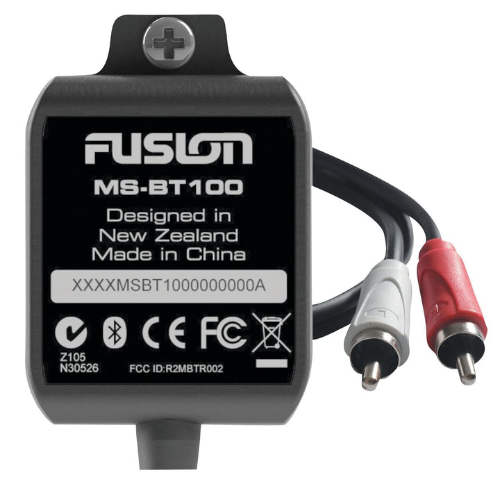 Fusion BT100 Marine Bluetooth-Modul / -Empfänger, Schwarz, BT100