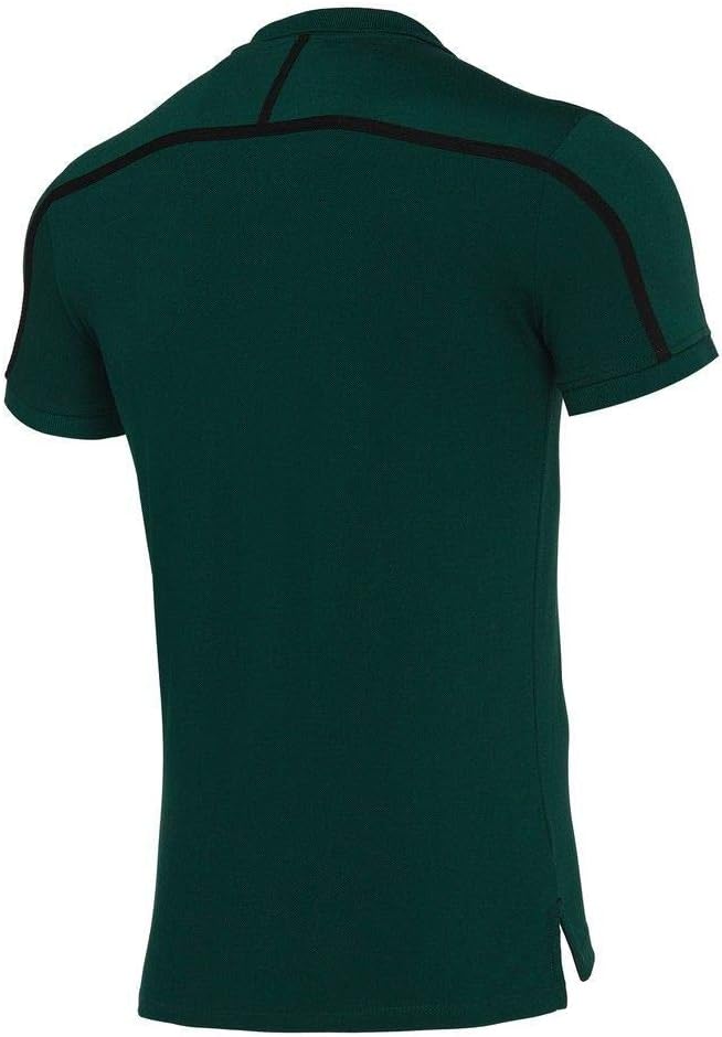 Macron Fussball Polo UEFA Referee 19 Schiedsrichter Shirt Herren dunkelgrün Grün S, Grün S