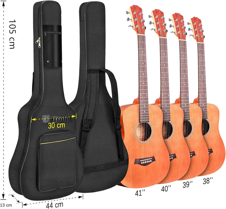 Gitarrentasche 40 41 Zoll Gig Bag Gitarre Tasche Akustik Guitar Bag Backpack Case Oxford Gitarrenhül