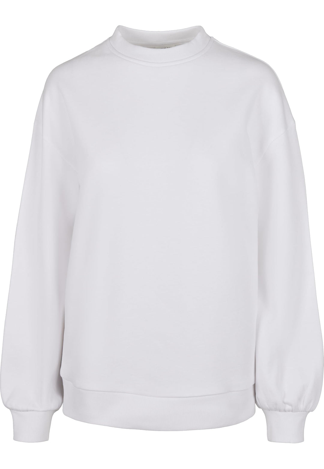 Urban Classics Damen Oversized Sweatshirt aus Bio-Baumwolle, Crew Neck Pullover aus Organic Cotton,