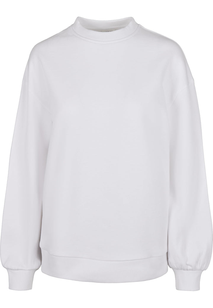Urban Classics Damen Oversized Sweatshirt aus Bio-Baumwolle, Crew Neck Pullover aus Organic Cotton,