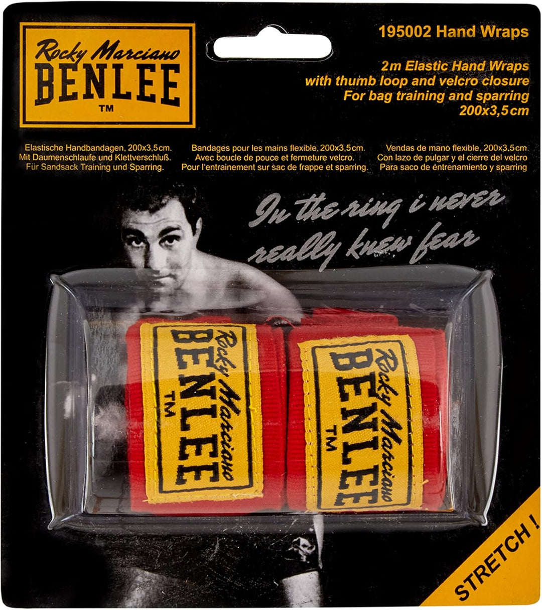 Benlee Springseil Super Jump Bundle mit Handwraps, Rot
