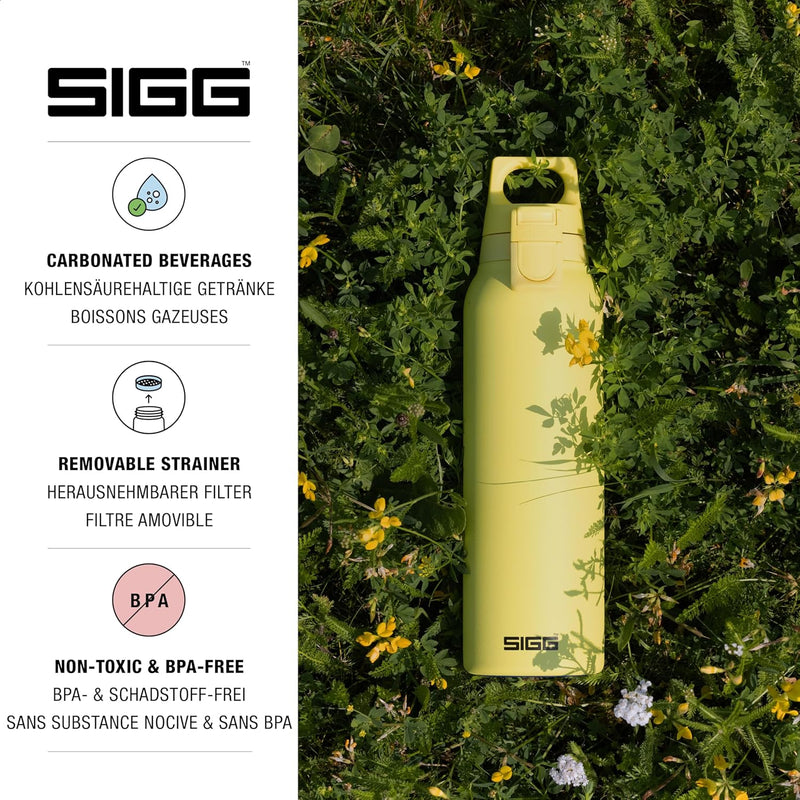 SIGG - Isolierte Trinkflasche - Thermosflasche Hot & Cold One - Mit Teesieb - Auslaufsicher - BPA-fr