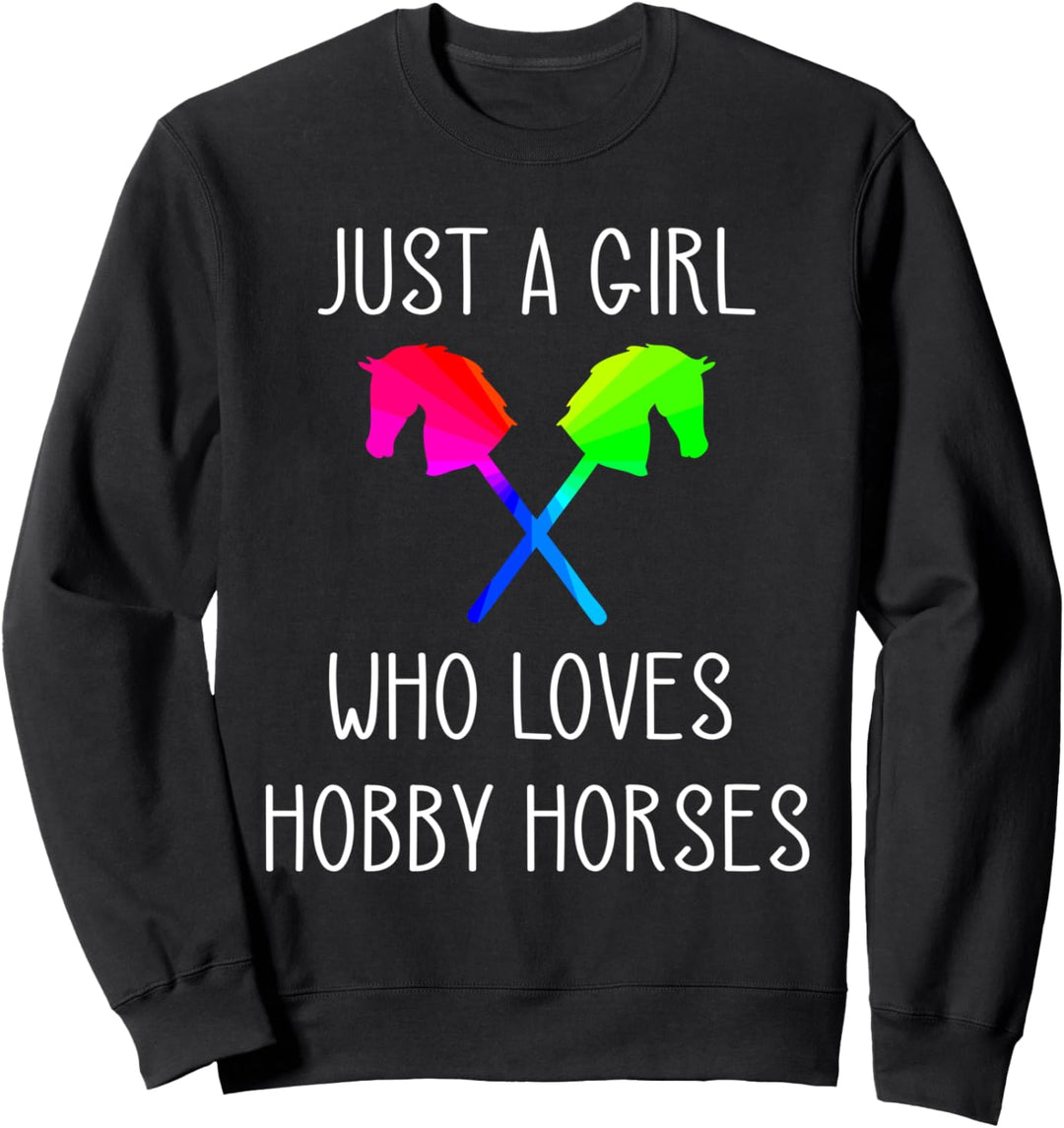 Steckenpferd Geschenke Hobby Horse Dressur reiten Pferd Sweatshirt