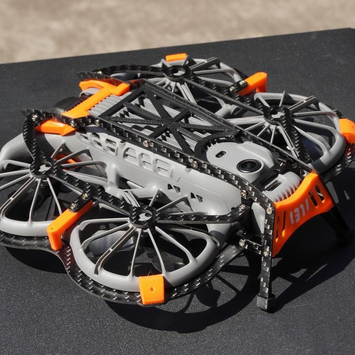 Carbon Fiber Armor Protection Kit Kompatibel mit DJI Neo 2 - Leichte, stossfeste Abdeckung mit Gimba