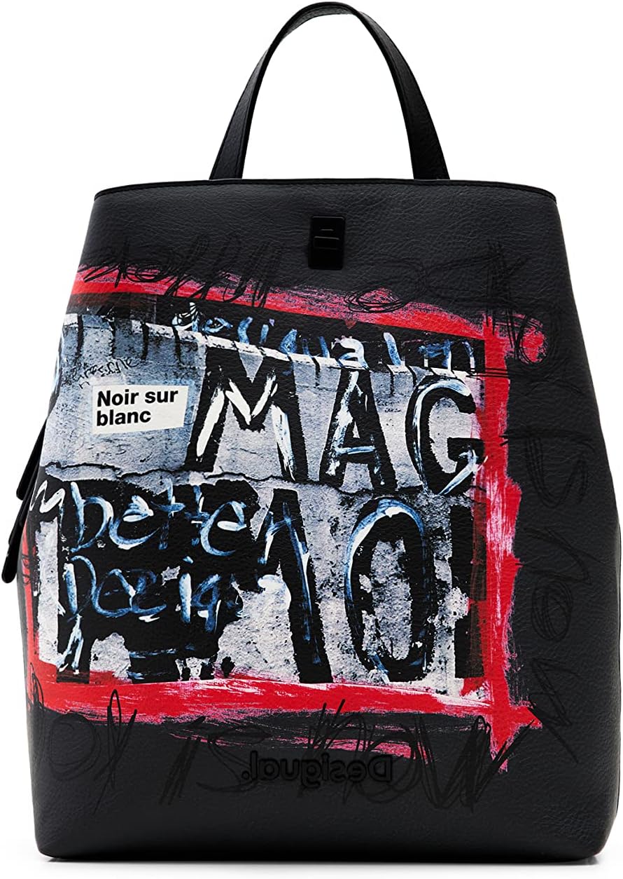 Desigual Women's Black Back_Trash_Sumy Mini 2000