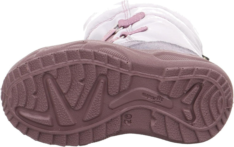 Superfit Baby-Mädchen Glacier Lauflernschuhe 28 EU Weit Hellgrau Lila 2500, 28 EU Weit Hellgrau Lila