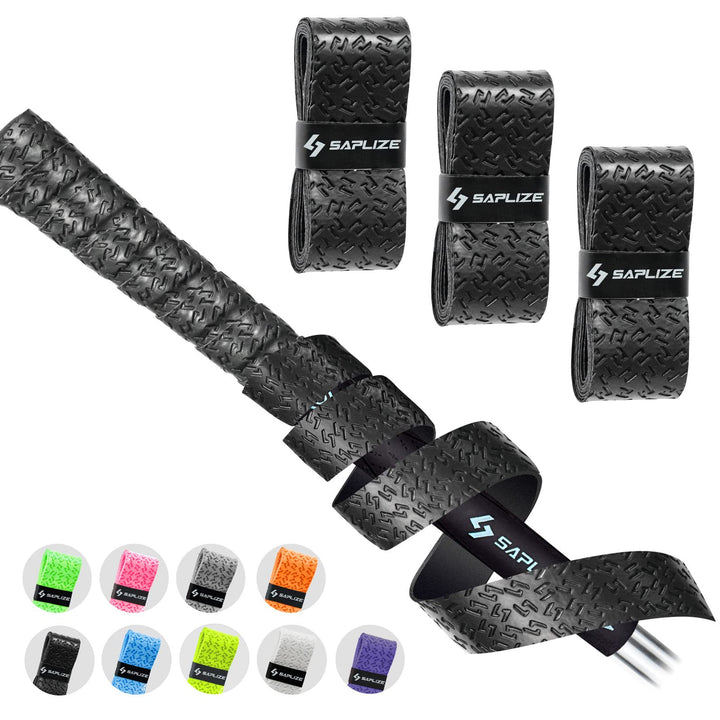 SAPLIZE Golf-Griffbänder, 3 oder 15 Stück, klebrige PU-Overgrip-Klebebänder, neue Regrip-Lösung für