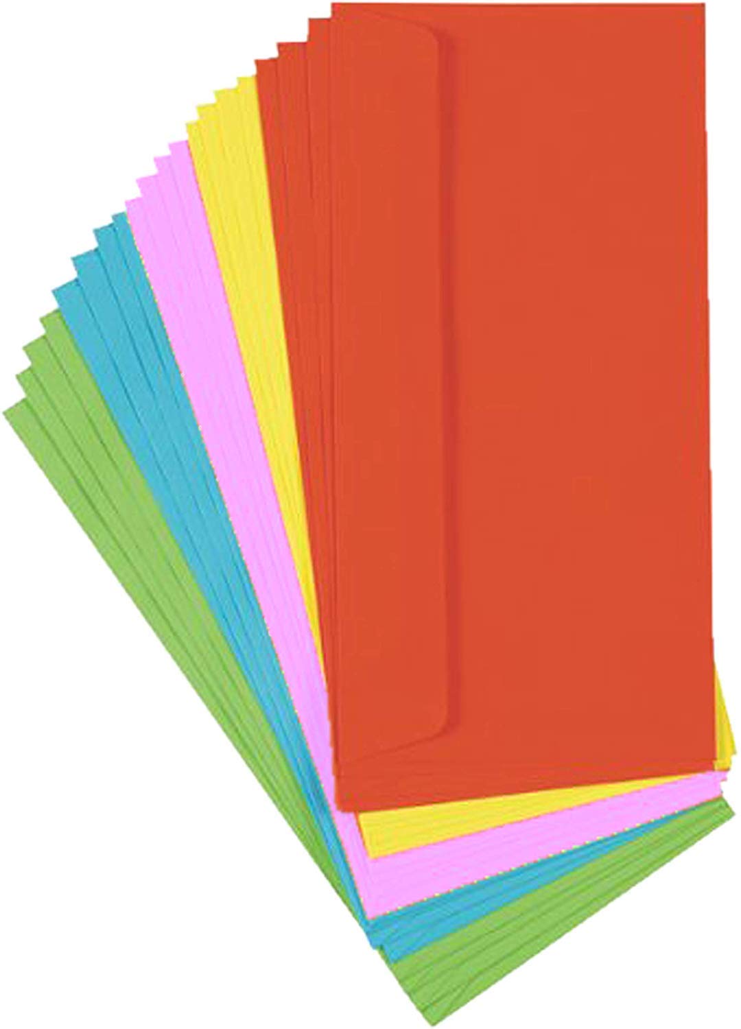 Briefumschläge, farbig, lang, DIN 680 (25), 25