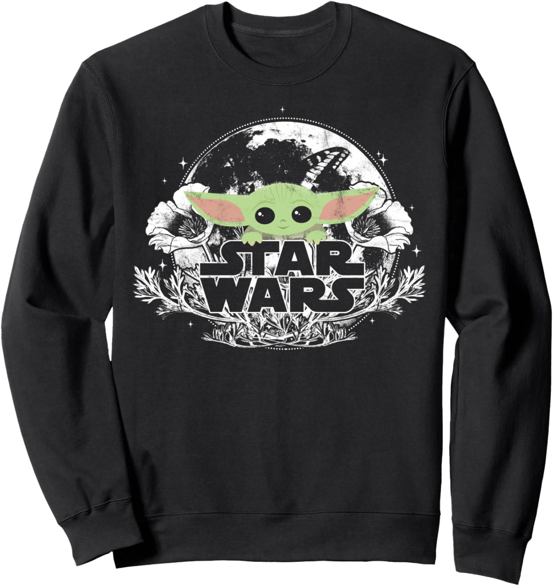 Star Wars The Mandalorian The Child Floral Sweatshirt