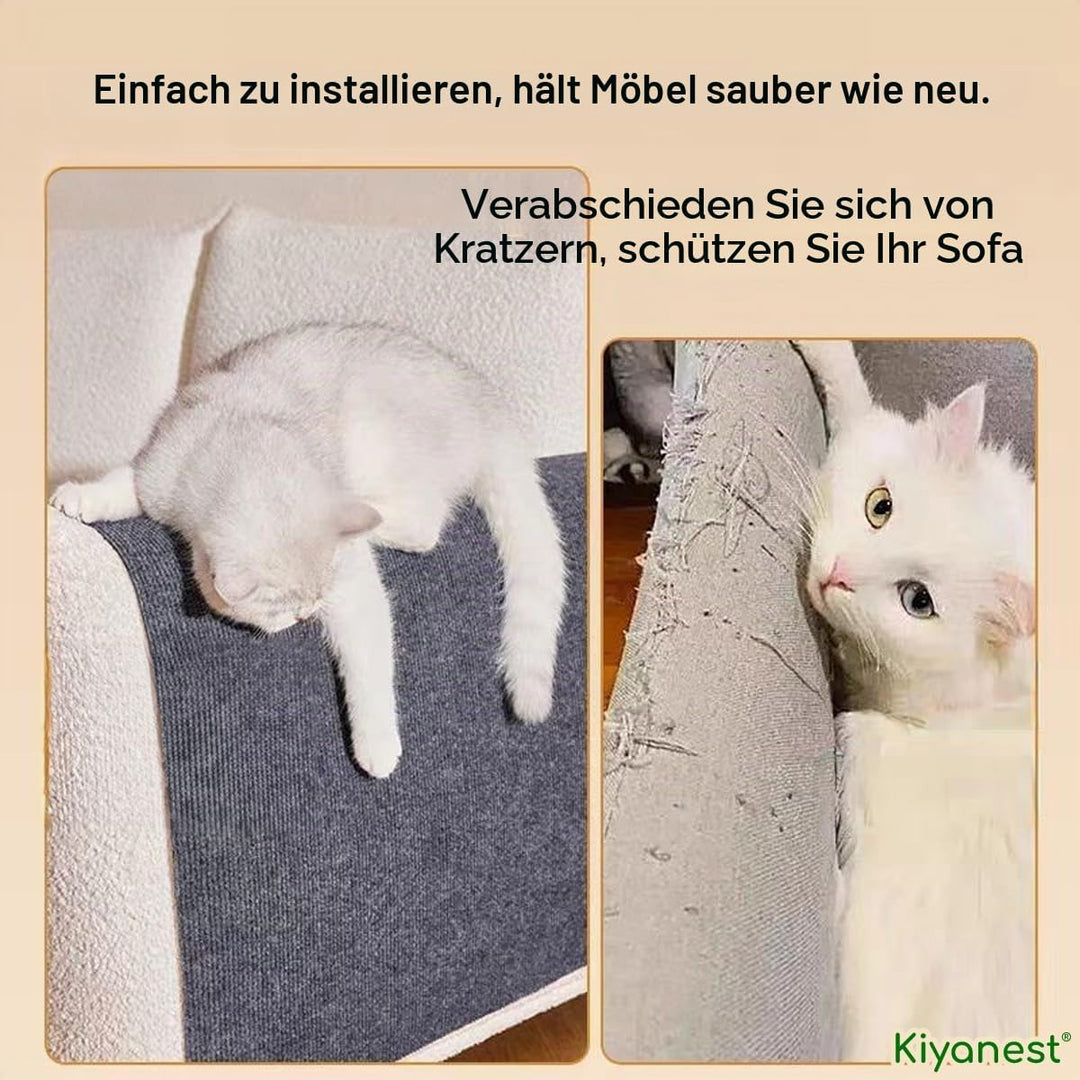 Selbstklebendes Katzenkratzbrett – Kratzspielzeug für Katzen – Zwei Grössen 200x40cm &amp; 30x100cm Warm