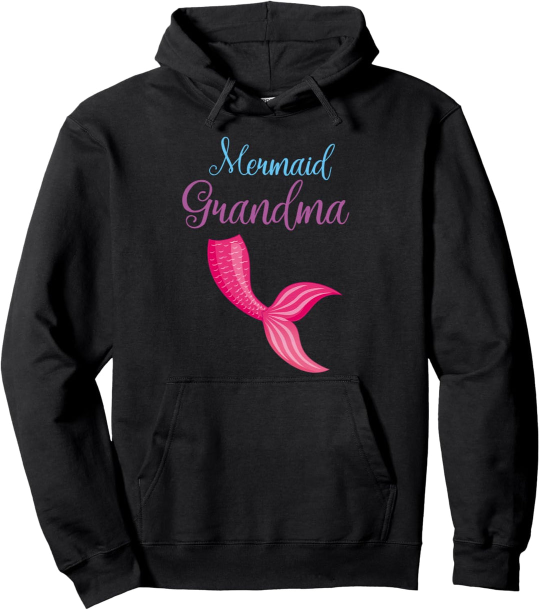 Meerjungfrau Oma Mutter T-Shirt für Frauen Pullover Hoodie
