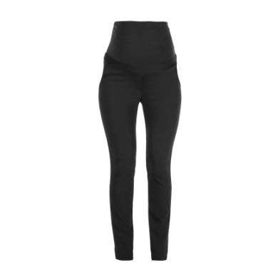 Love2Wait Business Umstandshose SOPHIA - elastischer Jersey washed W26/L34(Herstellergrösse:26) Schw