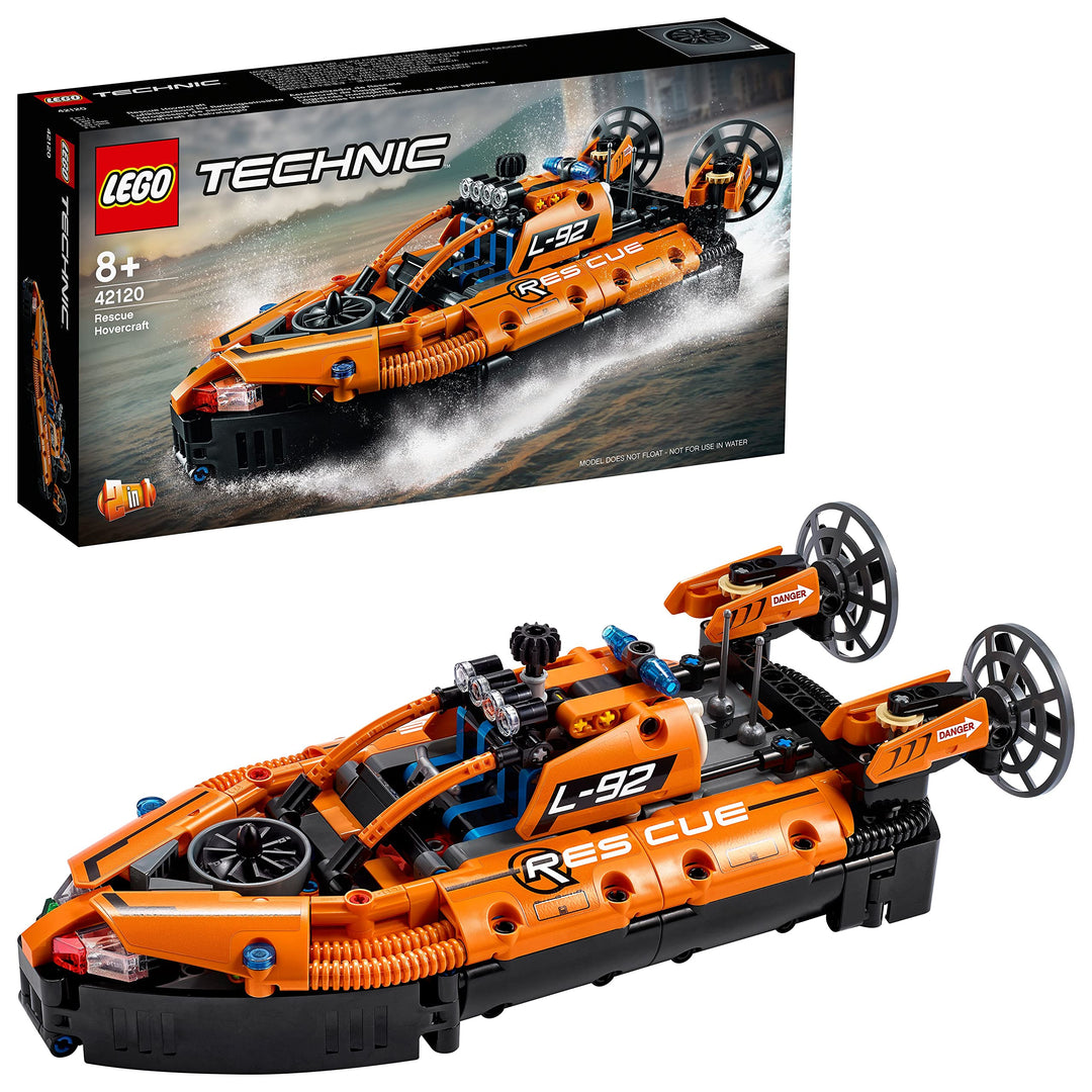LEGO 42120 Technic Luftkissenboot für Rettungseinsätze Single, Single