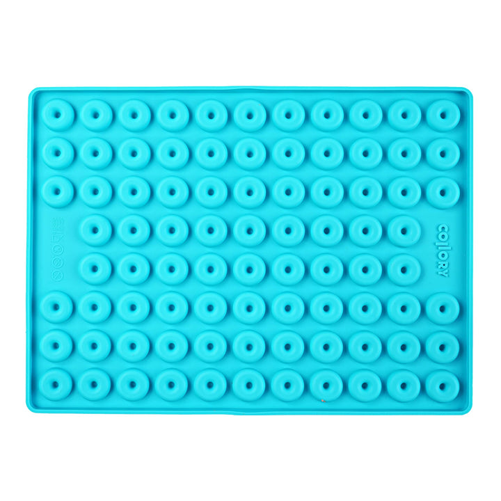 Collory Medium Donut (2,8cm) Silikon Backform für Hundekekse & Hundeleckerlis, Pralinenform, Schokol