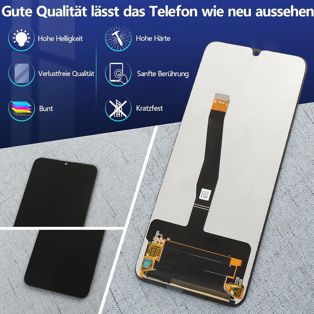 RongZy Kompatibel mit Huawei P Smart 2019/ P Smart 2020 / Maimang 8 /Enjoy 9S Ersatz Bildschirm LCD