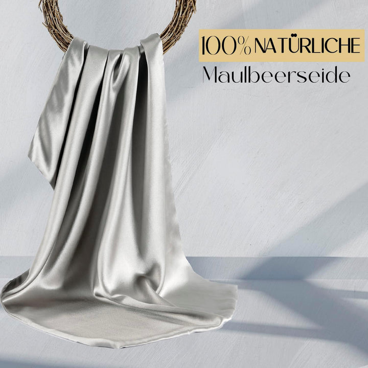 ZIMASILK Kissenbezug aus 100% Seide für Haare und Haut. Doppelseitige 19 Momme Reine Maulbeerseide K