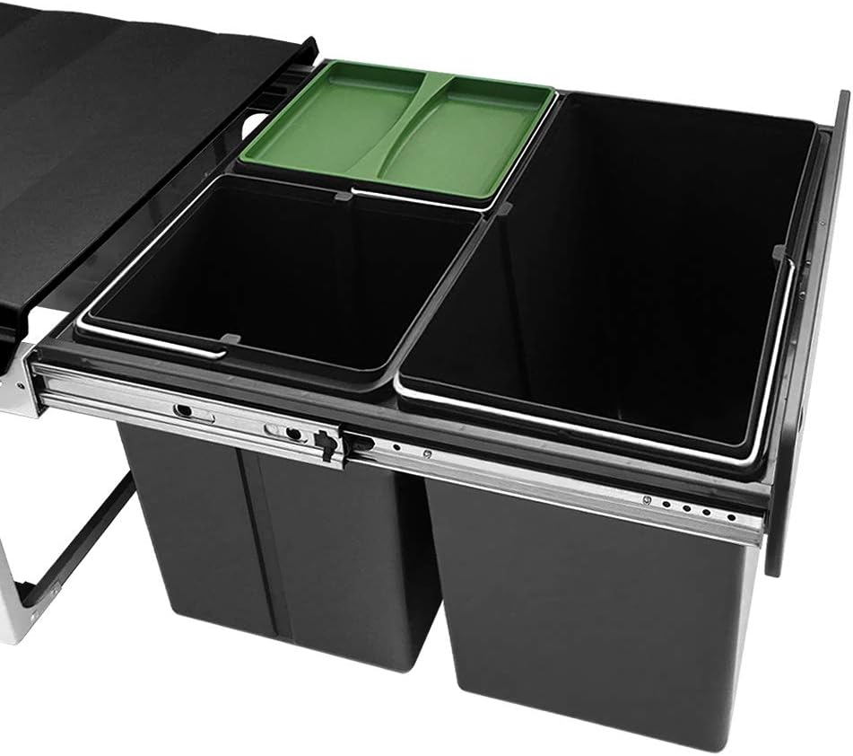 WESCO Trio Master Abfallsammler anthrazit