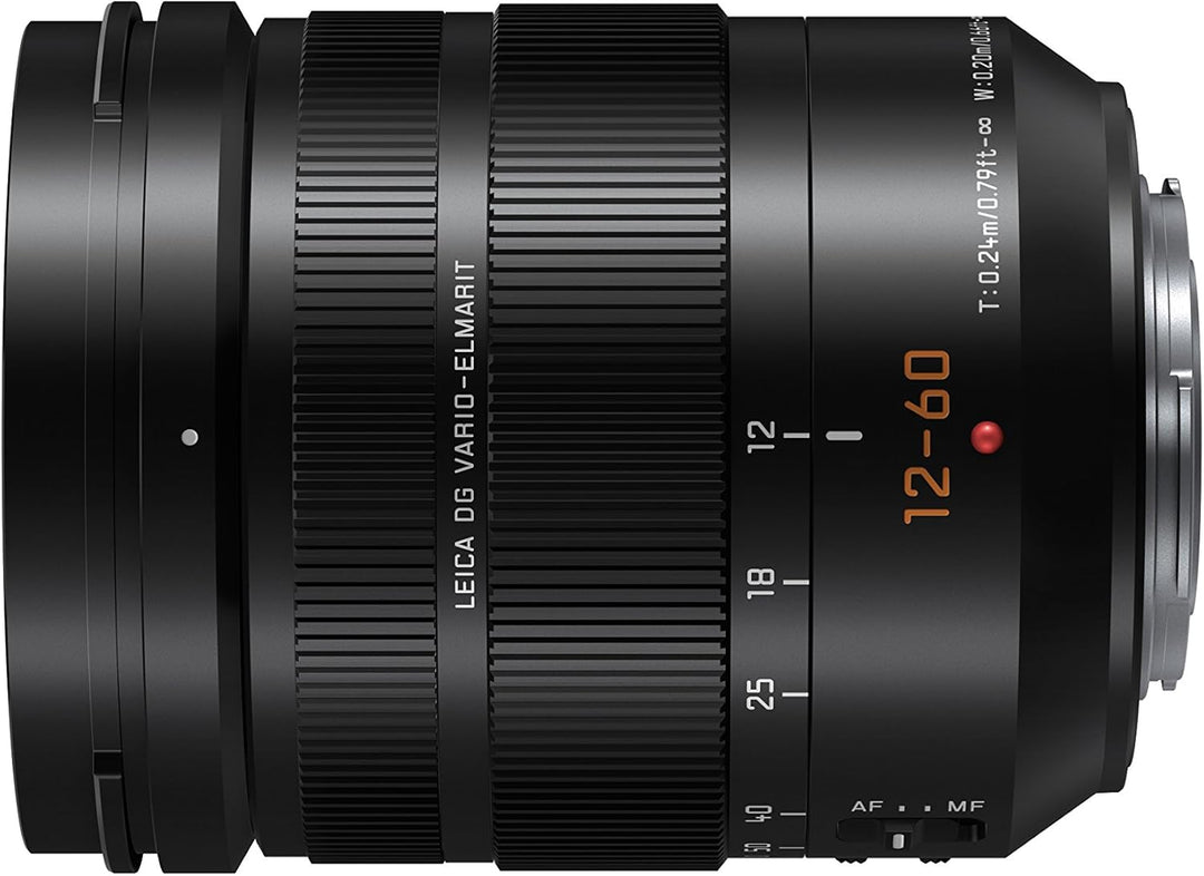 Panasonic H-ES12060E Leica DG Vario-Elmarit Kamera Objektive (12-60mm/F2.8-4.0, Standardzoom, Dual I