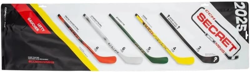 CCM Secret Mystery Mini Stick Schläger Sammlerwert 24 Zoll rechts, 24 Zoll rechts
