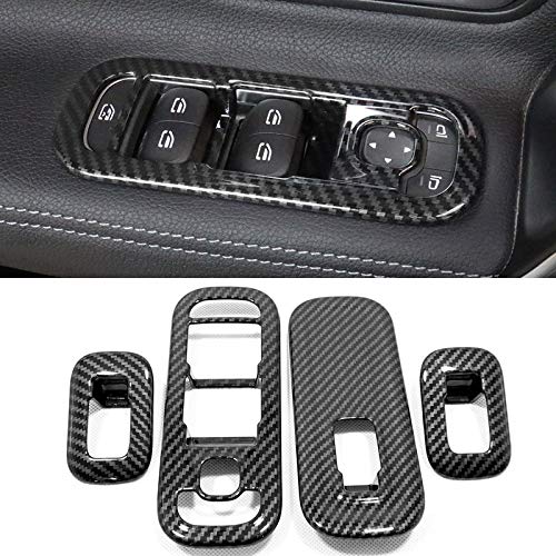 für A Klasse W177 V177, CLA C118 X118 2019-2025 Kohlefaserfarbe Interieur Dekor ABS Kunststoff (Türv