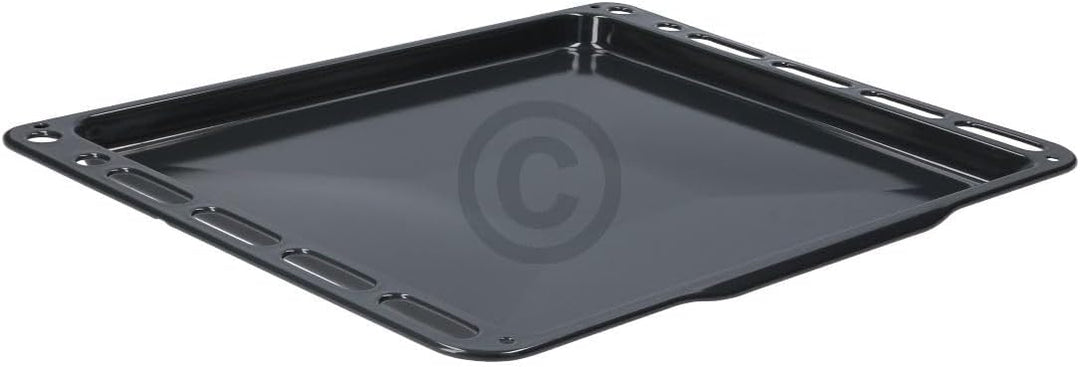 Backblech kompatibel mit smeg 480370571 schwarzes emailliertes Ofenblech Blech für Backofen