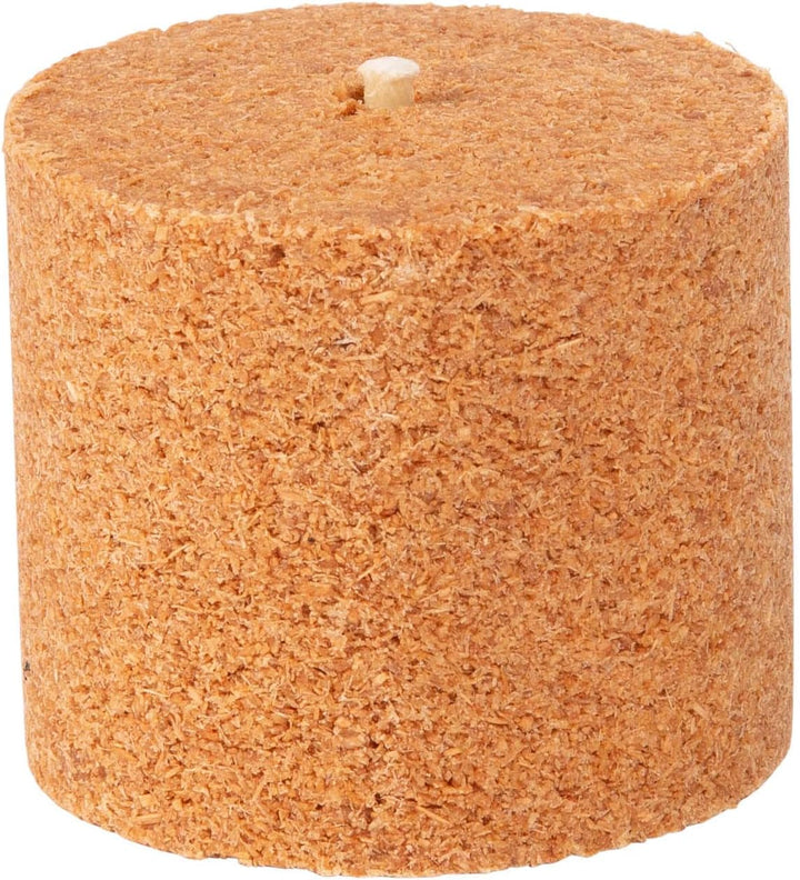 12x Holzspäne Brennelemente für Gartenfackel Wachsrollen für Gartenfackeln - Flackernder Feuer-Effek