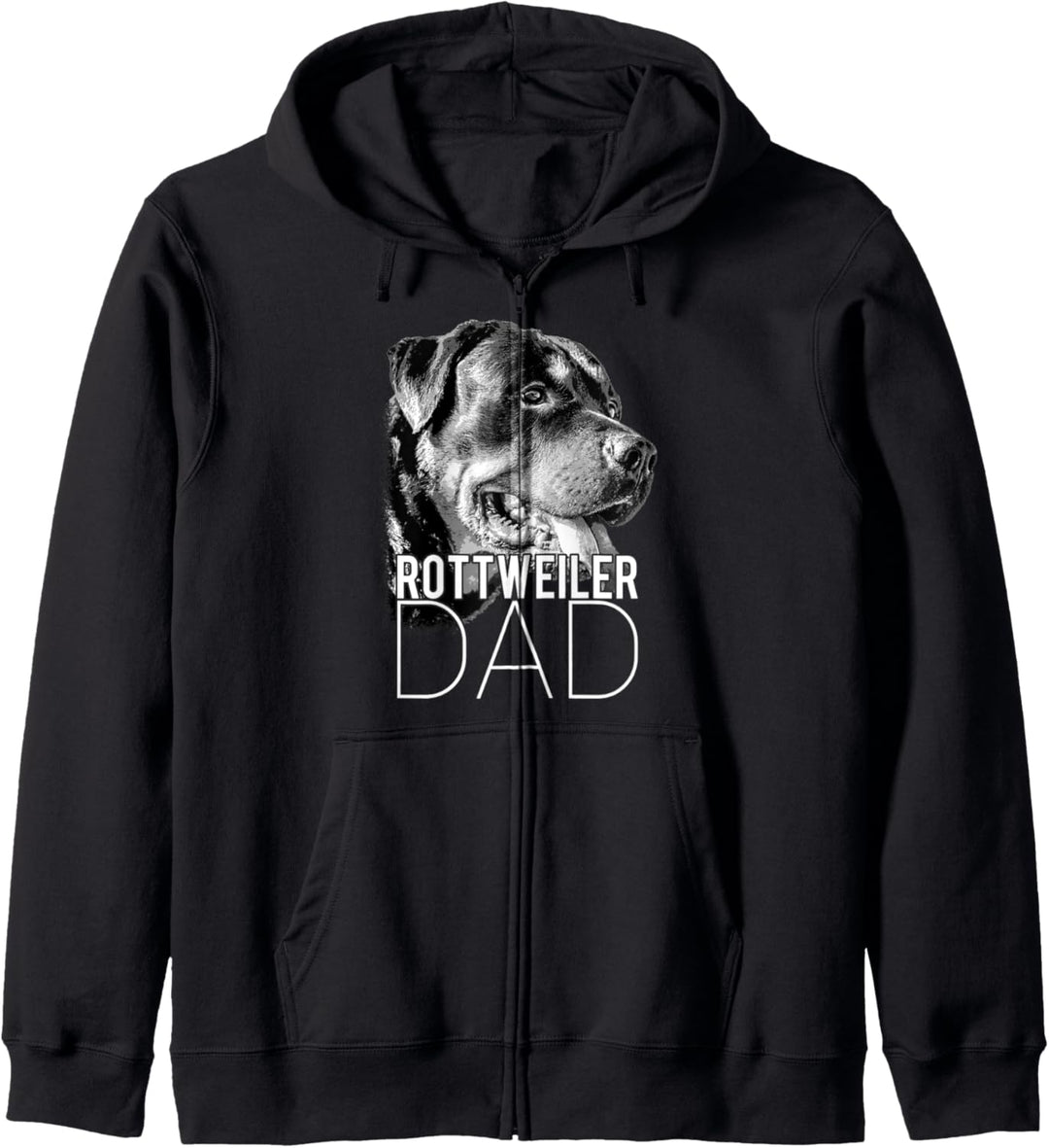 Dog Dad Rottweiler - Hunde Papa Kapuzenjacke