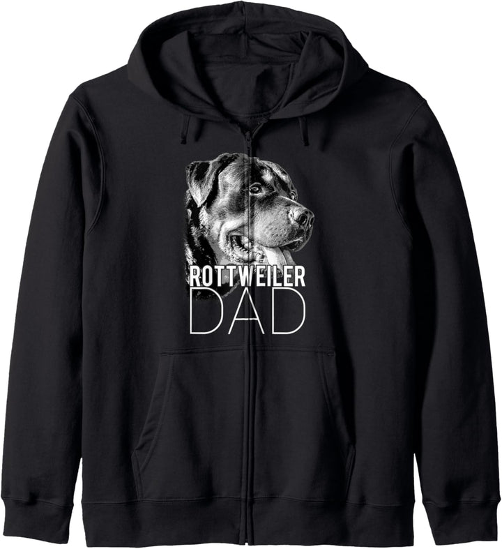 Dog Dad Rottweiler - Hunde Papa Kapuzenjacke