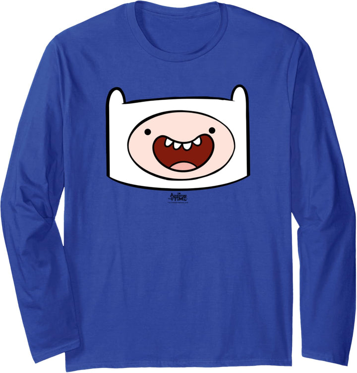 Adventure Time Finn Head Langarmshirt