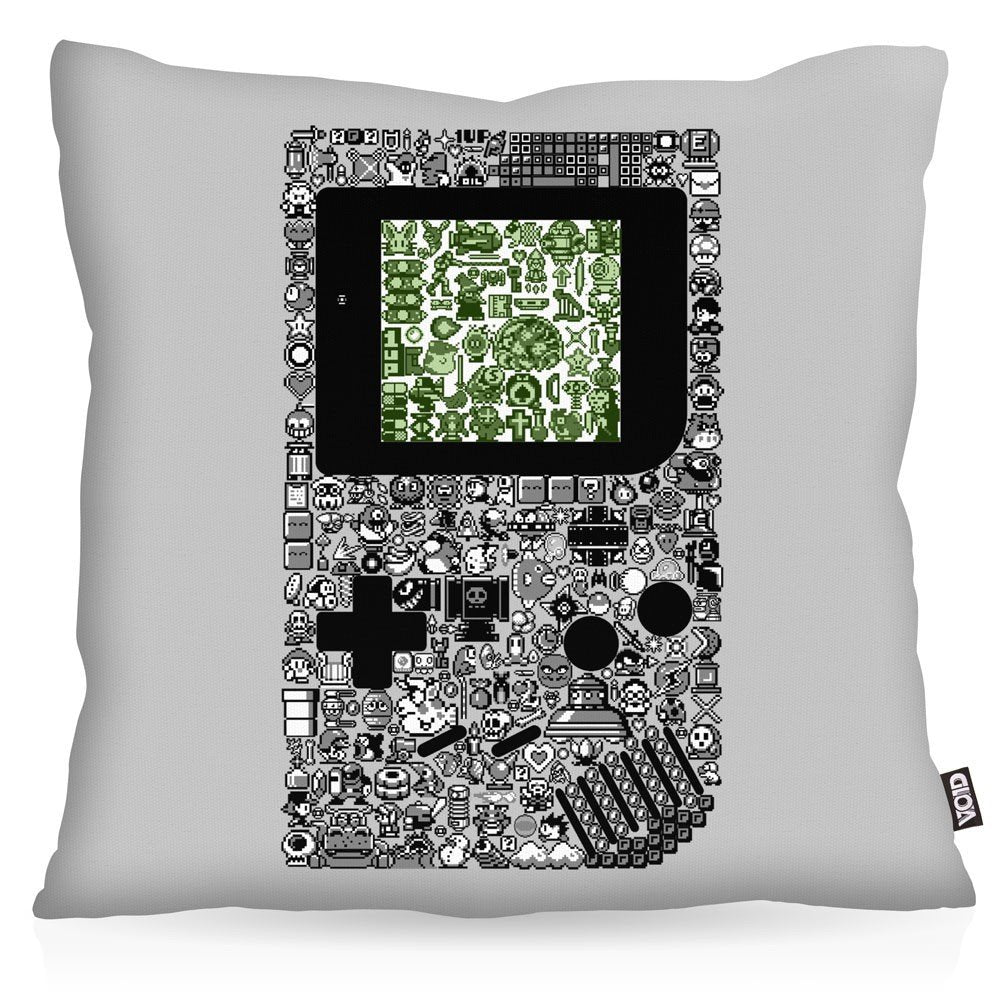 VOID 8-Bit Game Kissenbezug Kissenhülle Outdoor Indoor Pixel Boy, Kissen Grösse:80 x 80 cm, 80 x 80