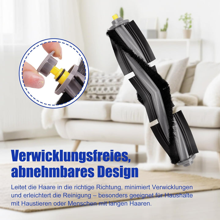 Walzenbürste T20 Omni Hauptsächlich Kompatibel mit Saugroboter ECOVACS DEEBOT X1/X1 Omni/ T20 Omni/