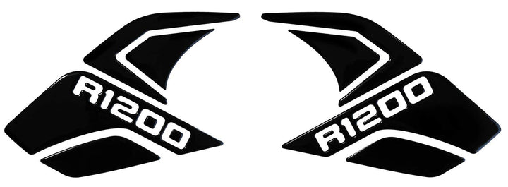 BIKE-label Seitentank Pad Schwarz Black kompatibel für BMW R 1200 GS - 800280-VA